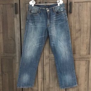 Lucky Brand 36 x 32 Vintage Straight Blue Jeans